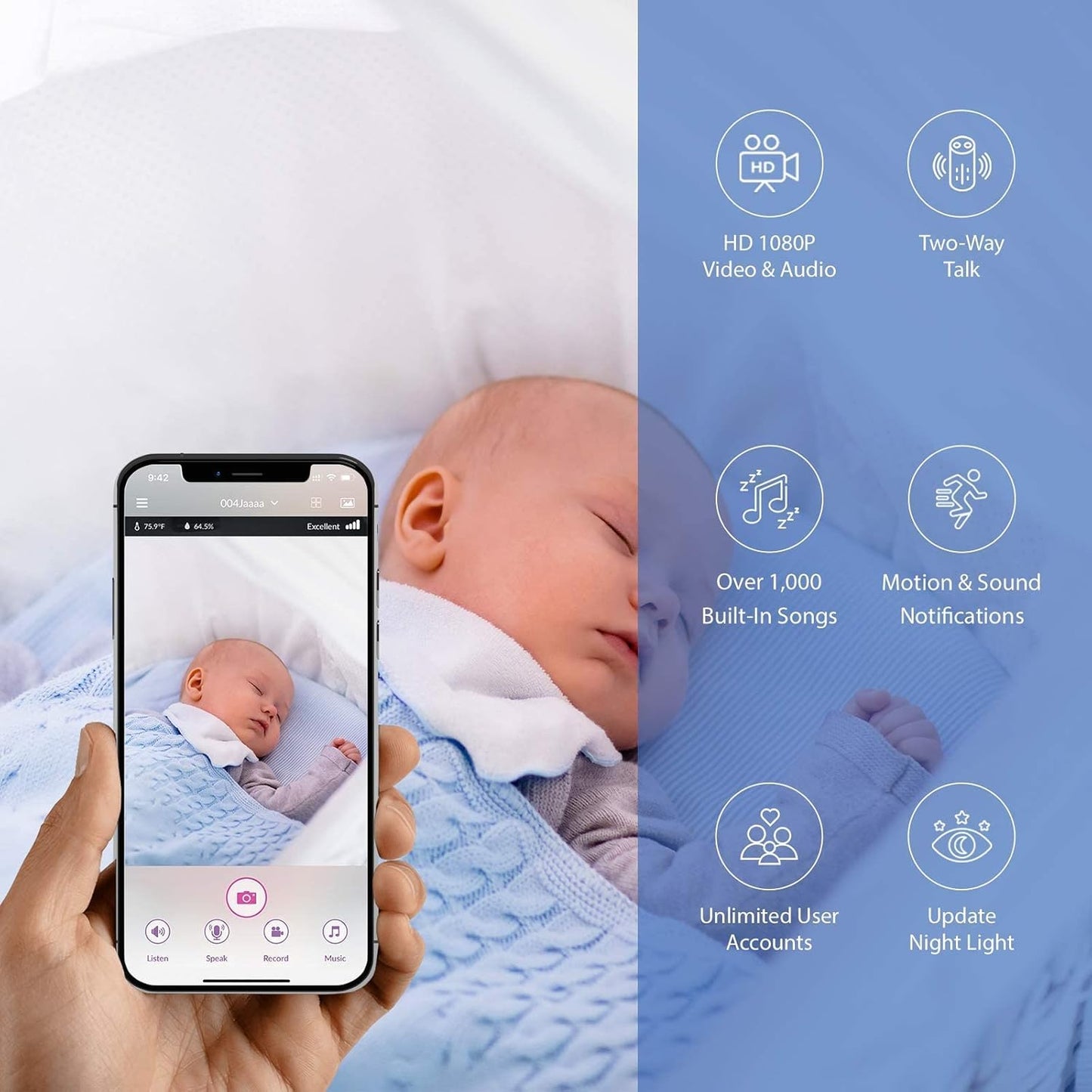 iBaby M2C Smart Baby Monitor