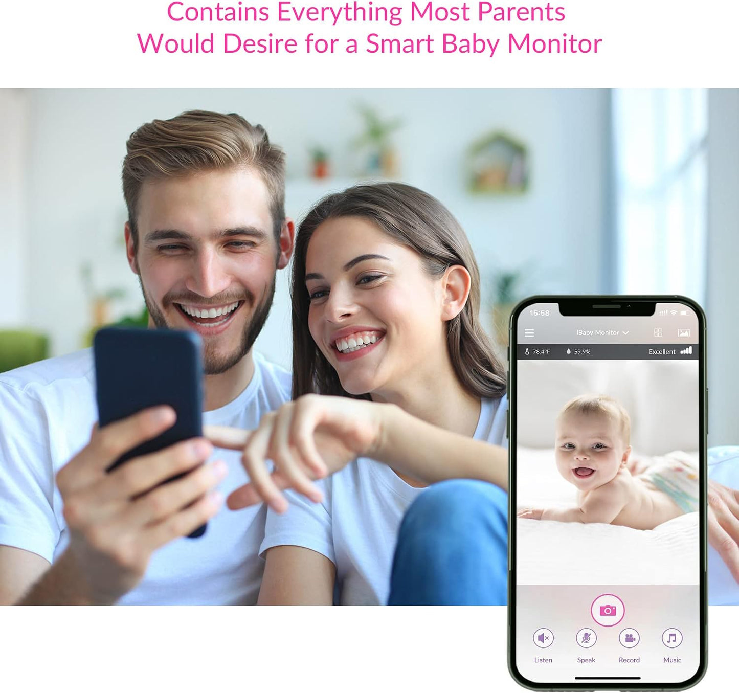 iBaby Care M8 Babyphone