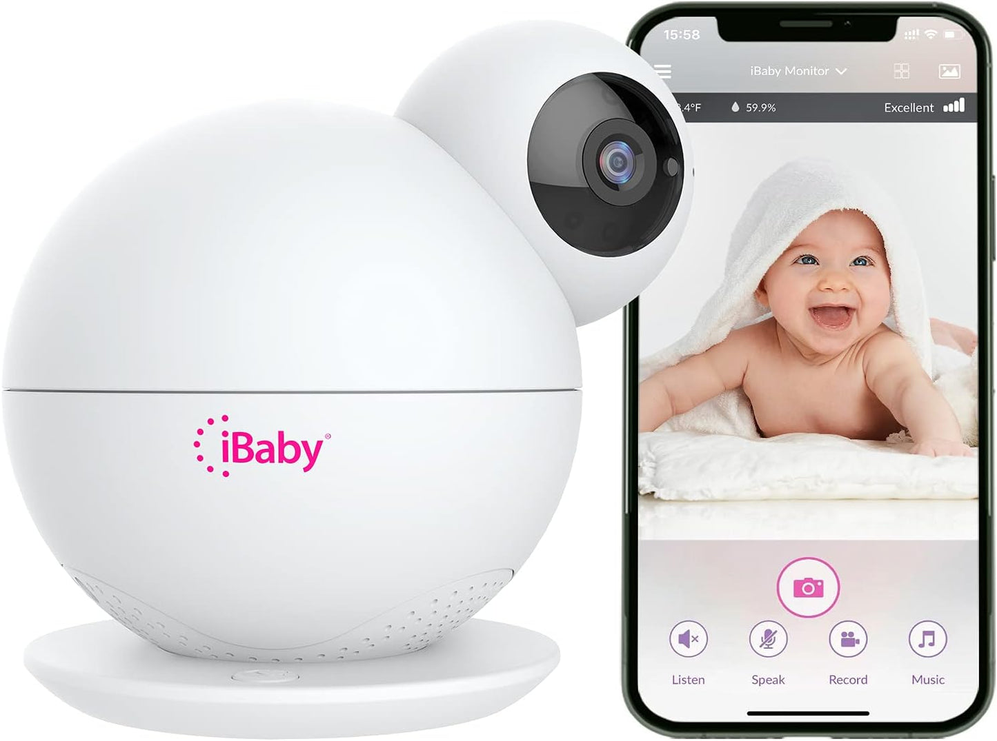 iBaby M8L Smart Baby Monitor
