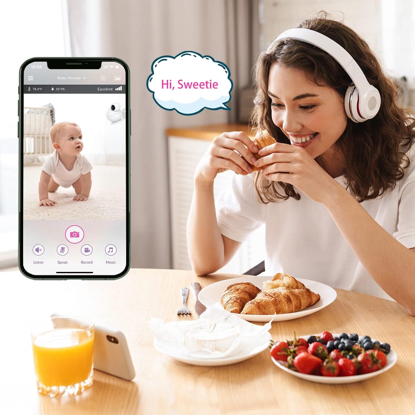 iBaby M8L Smart Baby Monitor