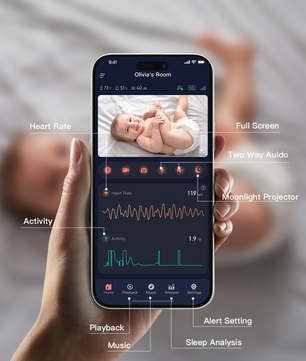 iBaby i8 Smart Baby Heart Rate Monitor