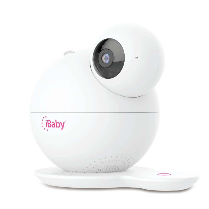 3e generatie Temperatur-Feuchte-Überwachung Weiß Geruchserkennung 1080P HD iBaby Care M7 Video Babyphone mit Moonlight Projektlampe vervuilde kleding / luiers 