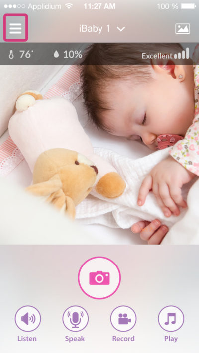 iBaby M6 App Picture Gallery